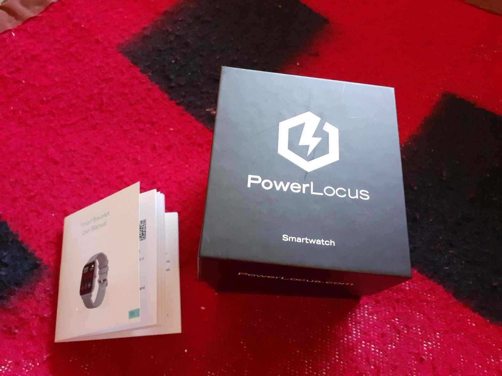 Смарт часовник PowerLocus PW3 – Fitness Tracker (черен)