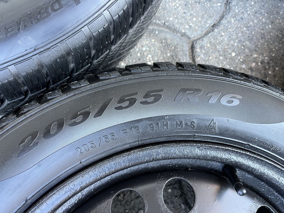 Jante 5x110mm anvelope iarna 205/55 R16 Opel Astra Zafira Vectra Corsa