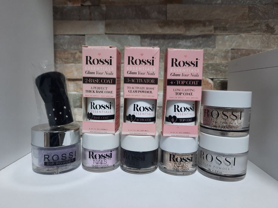 Set pudra Rossi pentru unghii