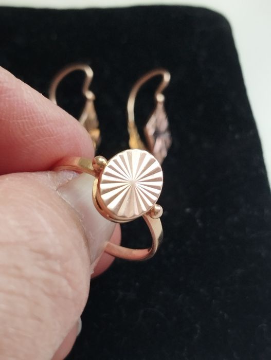 Кольцо золотое СССР