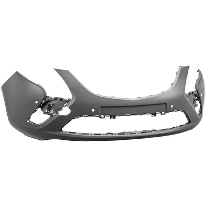 Bara fata Opel Zafira Tourer 01.2012-2019, Grunduita, cu gauri pentru proiectoare, cu gauri pentru spalator faruri, cu gauri senzori parcare, 13355147