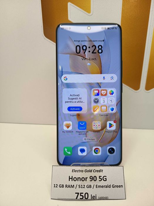 Honor 90 5G 12GB RAM/512GB/Emerald Green ID8948