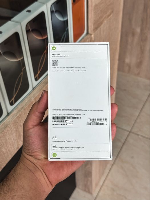 iPhone 17 Pro 256GB LLA Orange Yangi
