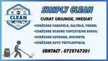 Curatare Auto, Canapele, Saltele, Scaune, Covoare / Curatenie Generala