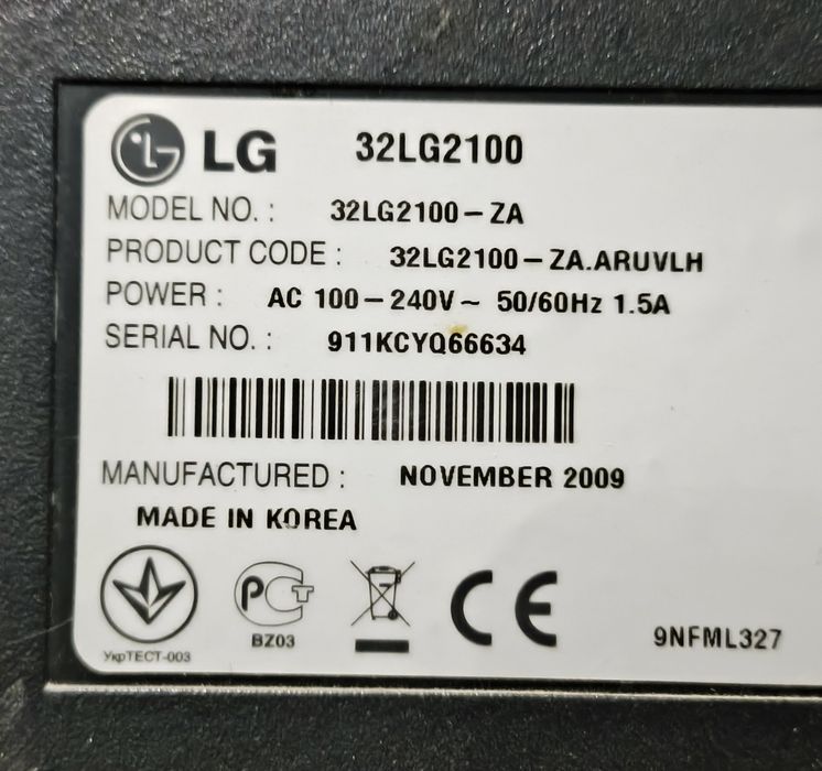 Телевизор LG 32lg2100