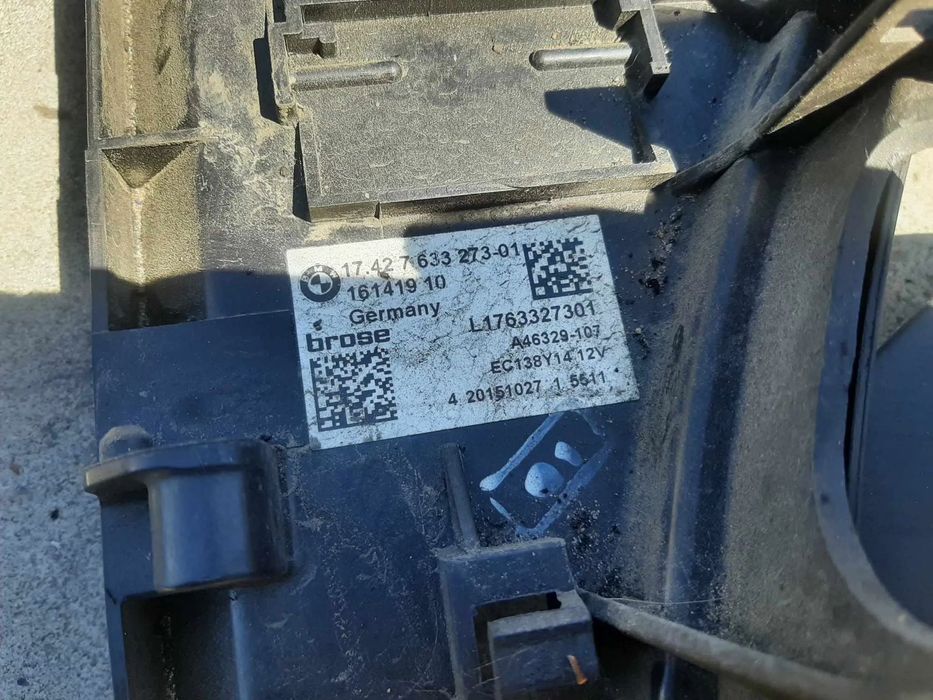 electroventilator 2.0 d 184 cp bmw seria 5 f10 f11 facelift 2016  67327575682-03  16141910