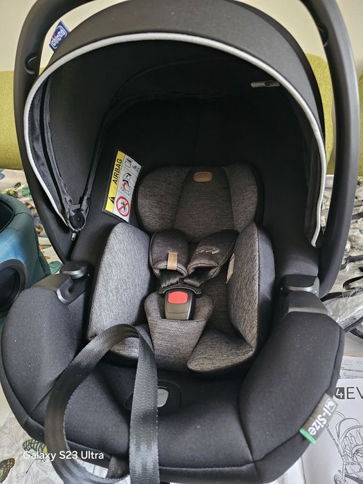 Carucior de copii chicco one4ever 4 in 1 plus baza auto isofix 360 gr