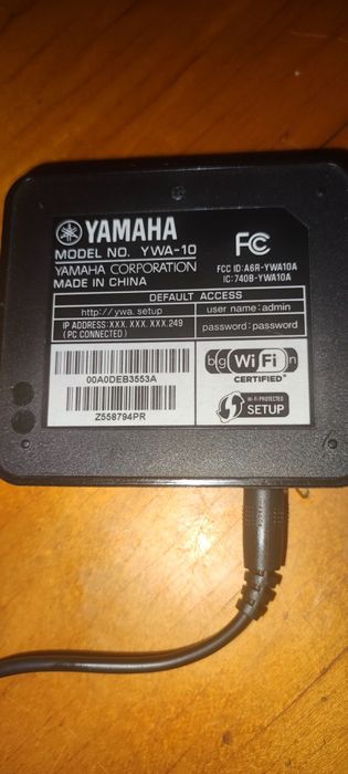 Adaptor wireless Yamaha YWA-10