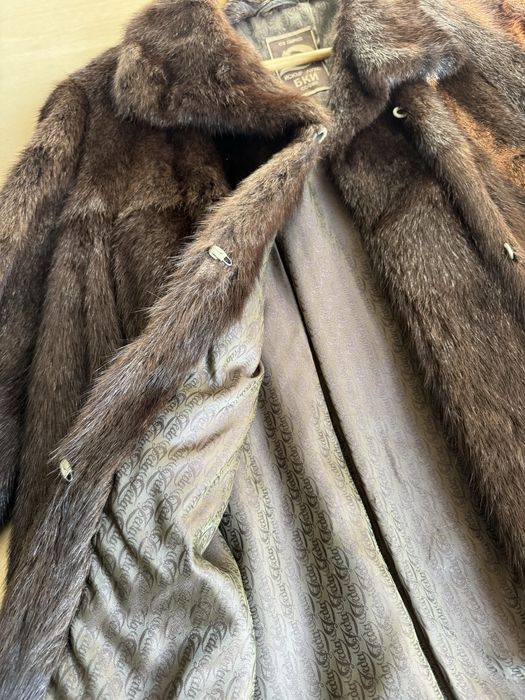 Палто от истинска кожа