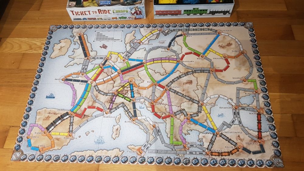 Joc Ticket to Ride Europa, ca NOU