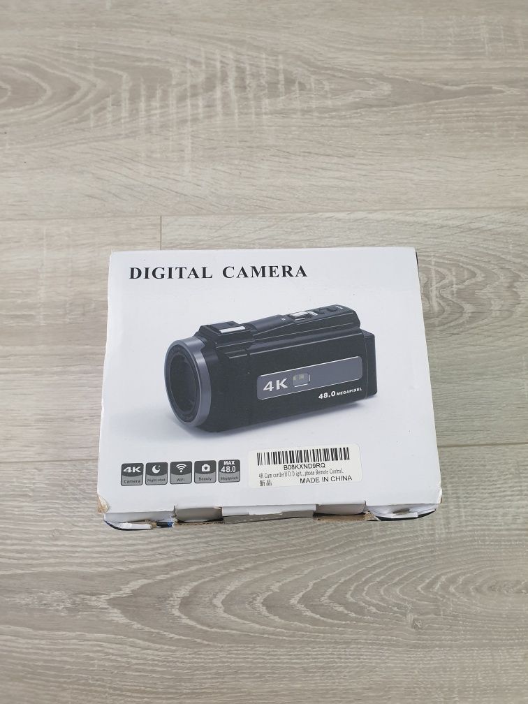 Digital Camera 4K Camcorder Noua