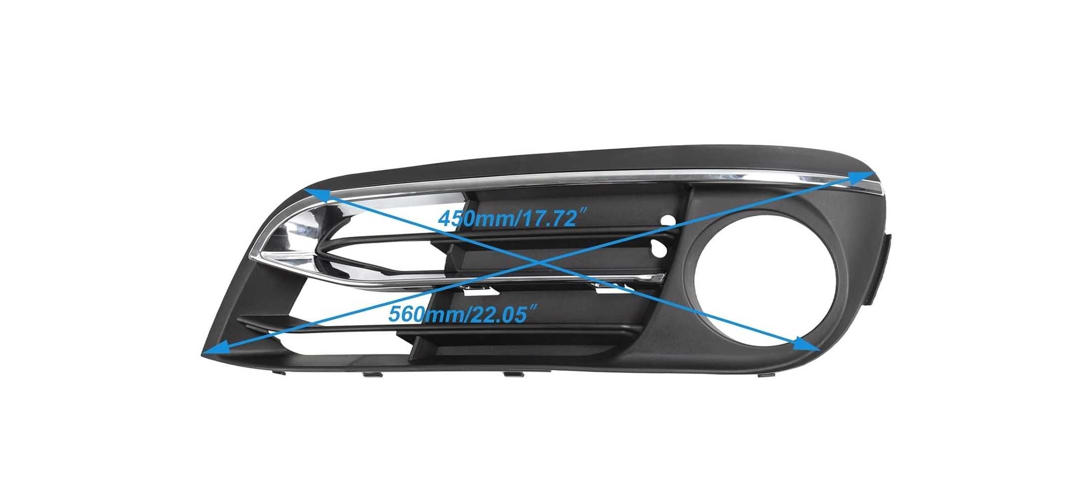 Решетка халоген лява дясна BMW F10 F11 фейслифт Serie 5 Ф10 Ф11 14-16