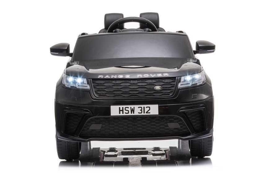 Mașinuță electrică Range Rover copii, 12V, 2x45W, piele eco, negru