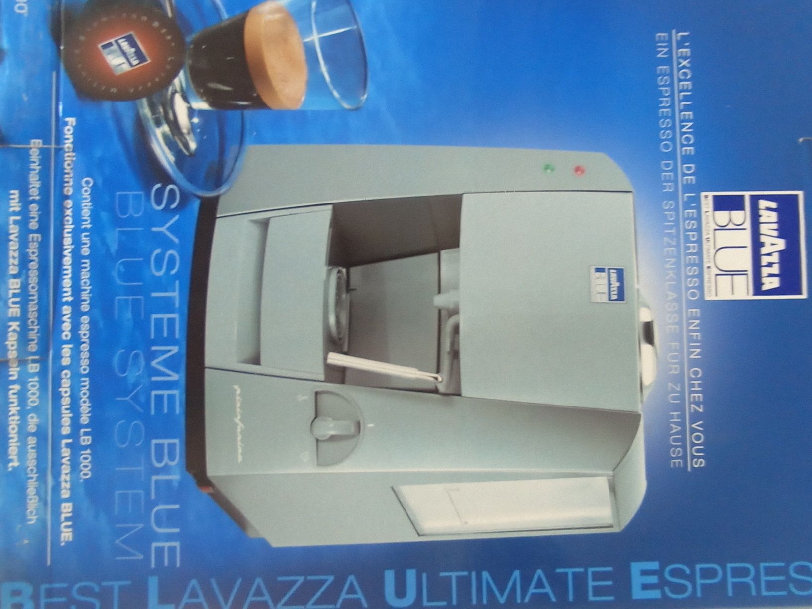 Lavazza blue kofe