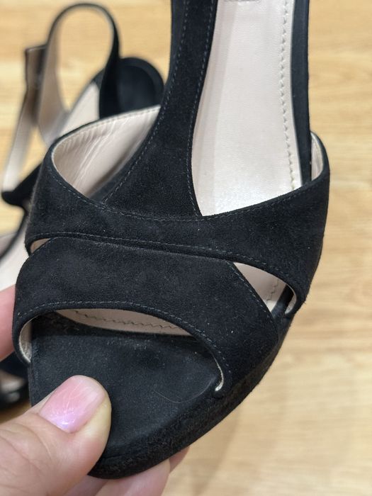 Sandale Miu Miu negre