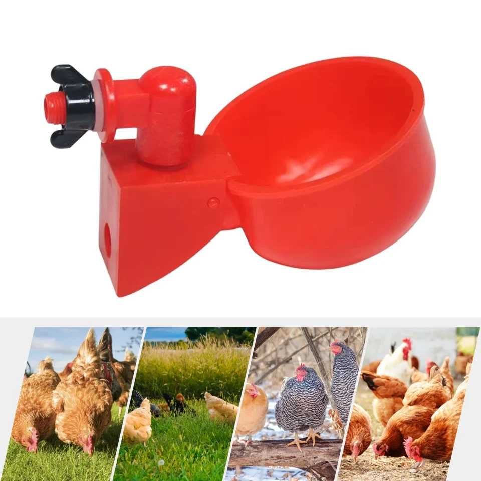 10 dozatoare ADAPATOARE APA pentru PASARI MARI
