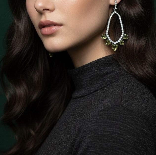 Новые красивые серьги