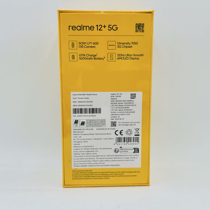 Realme 12+ 5G Pioneer Green 8/256GB