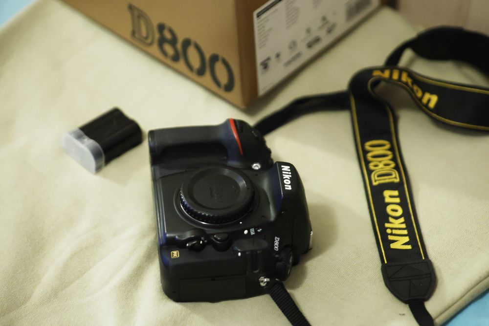 Nikon D800 12 400 кадъра