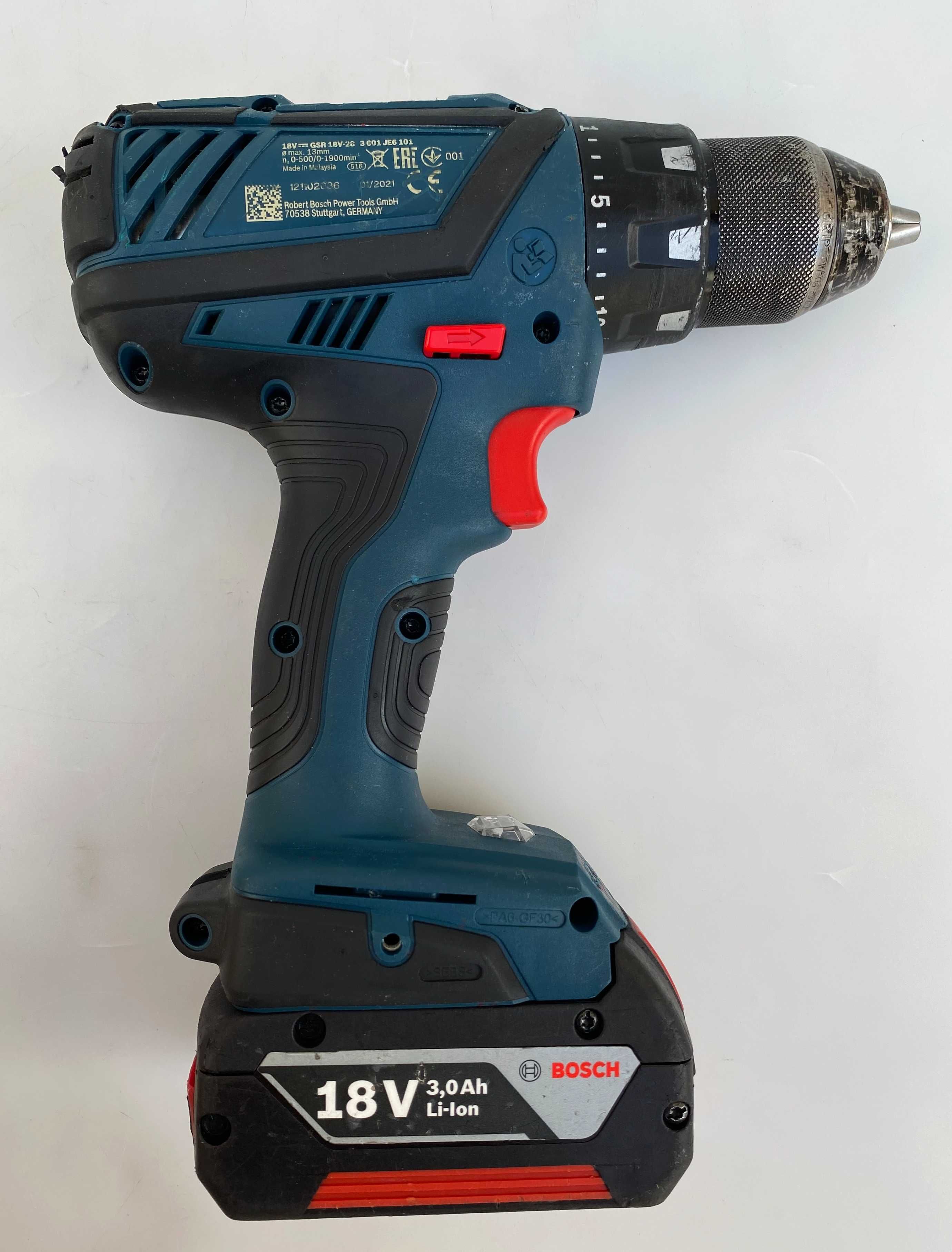 BOSCH GSR 18V-28 - Акумулаторен винтоверт 2x18V 3.0Ah