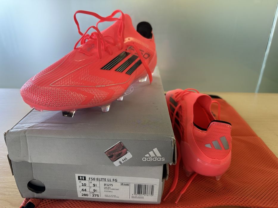 Ghete fotbal Adidas F50 Elite FG – noi, mărimea 44