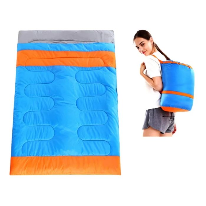 Прокат Двуспальный спальный мешок для кемпинга и отдыха