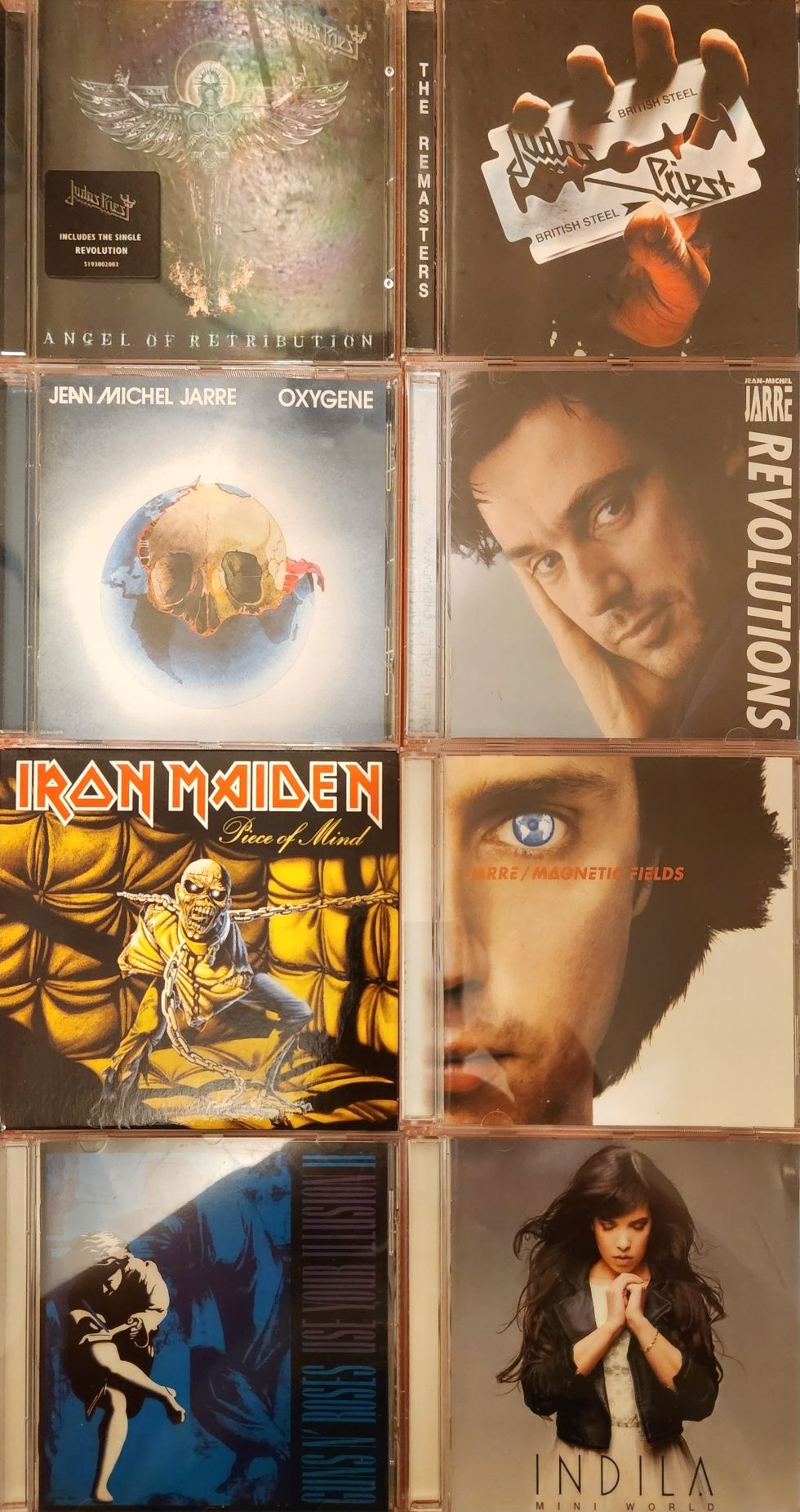 CD-uri originale muzica pop, heavy metal, soundtracks.