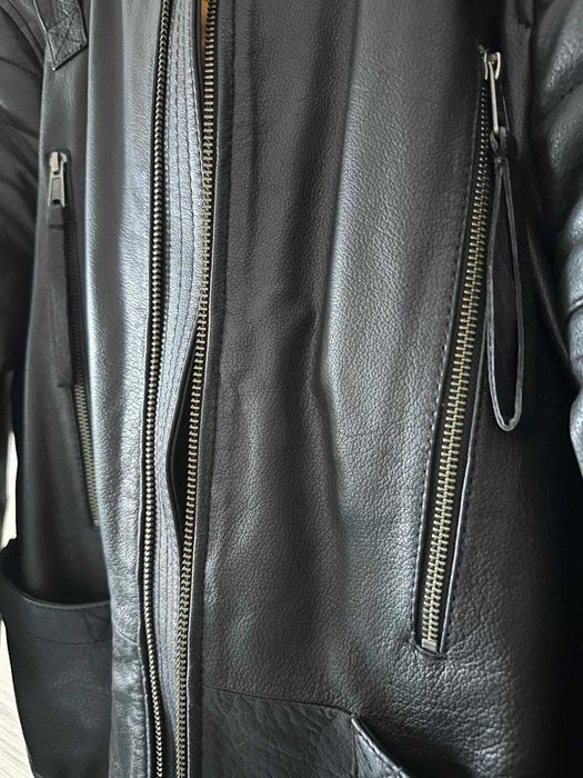 Geaca de piele naturala ASOS