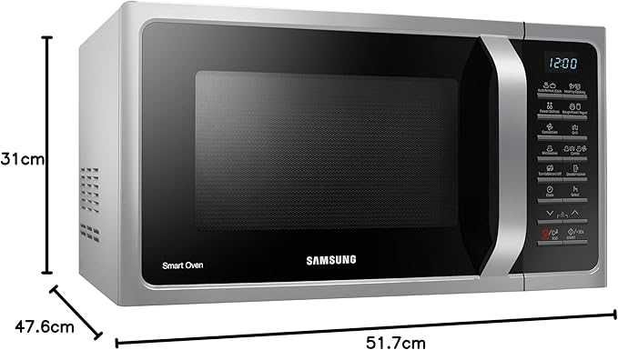 Микровълнова фурна с грил Samsung 28L (MC28H5015CS/ET) 900W