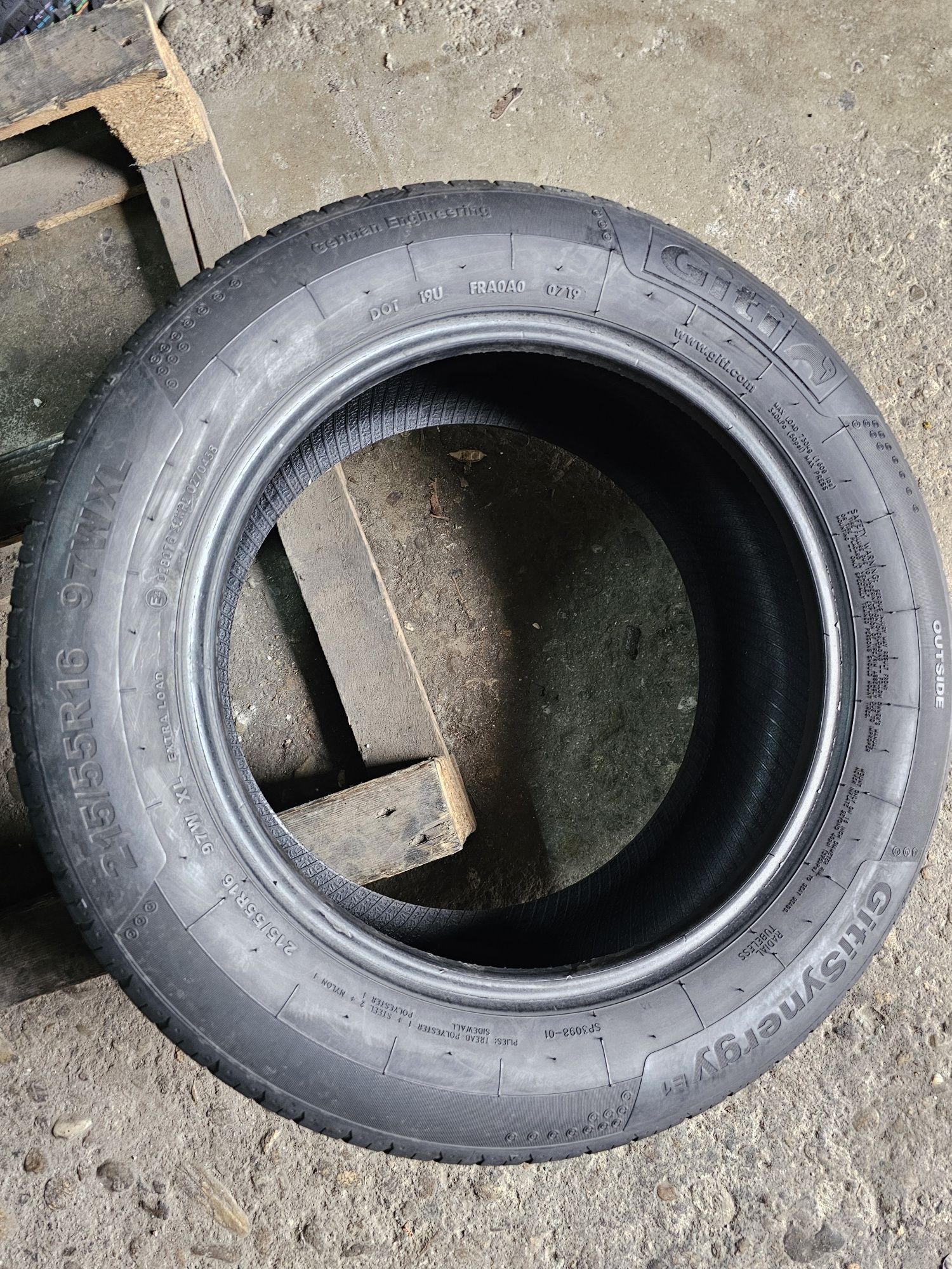 4 anvelope vara 215 55 16 Giti 2019