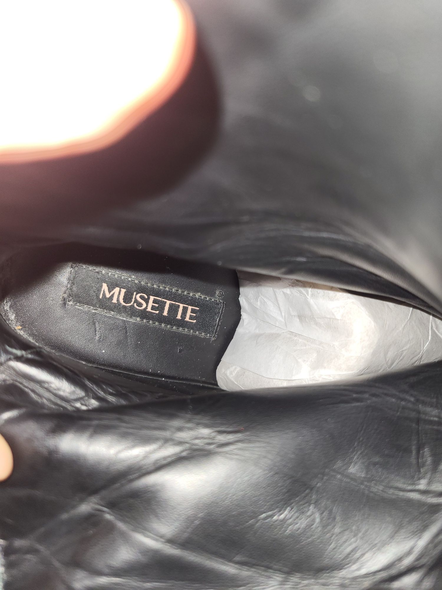 Ghete Musette din piele