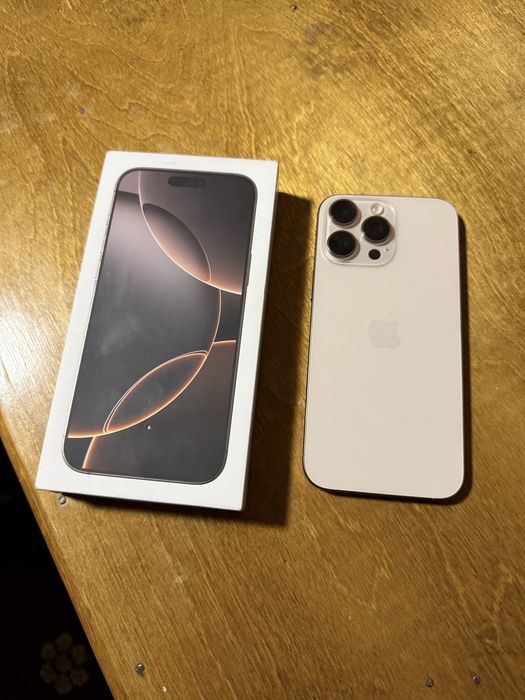 Iphone 16 pro max 256 batareya 98% idelniy korobka dok bor