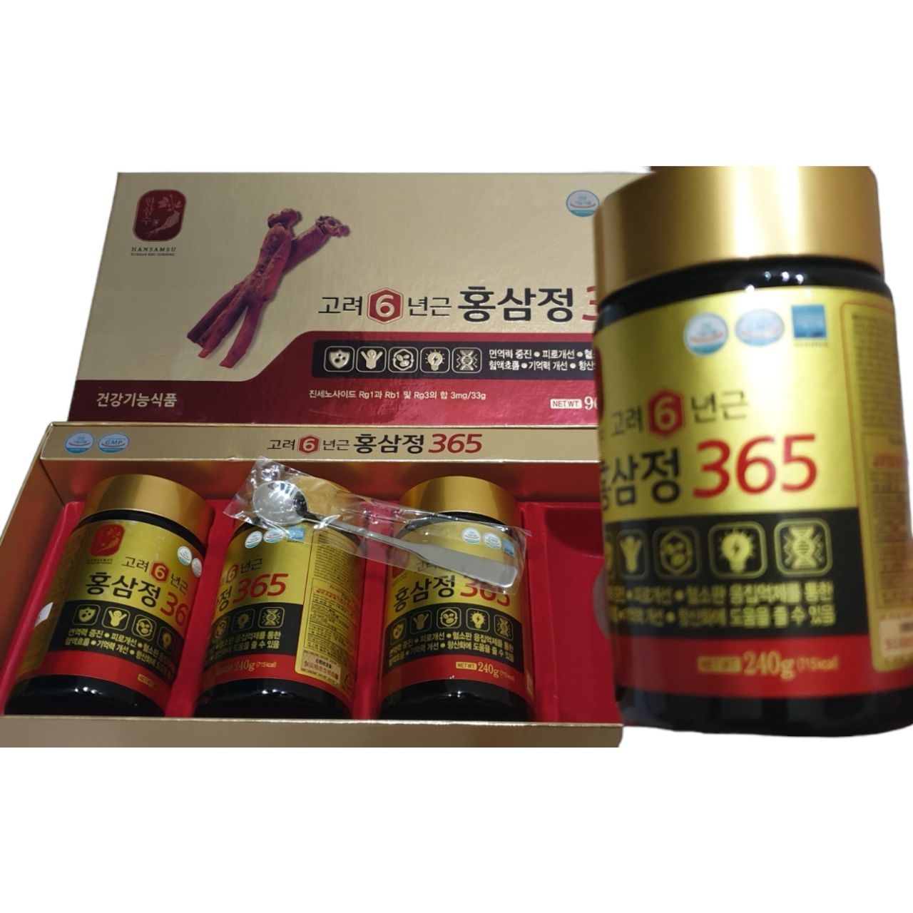 Korea  6 yillik qizil jenshen original va ishonligi