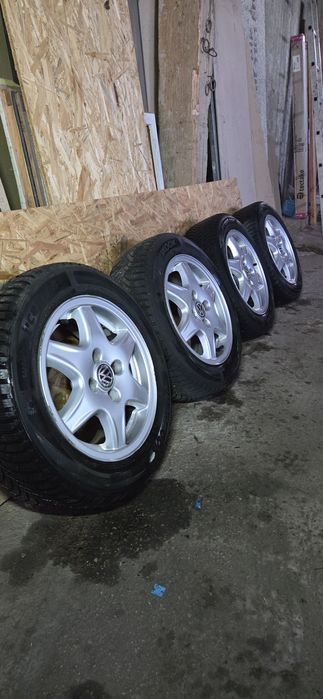 VW POLO BBS оригинални джанти със гуми 185/60/14 6J×14 ET38 4×100