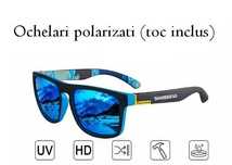 Ochelari de soare polarizati cu husa ( toc)