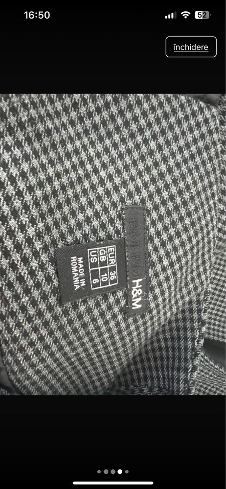 Fusta conica H&M S