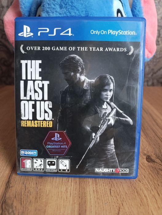 The last of us remastered ps4/ps5 диск корейский Торг и обмен есть