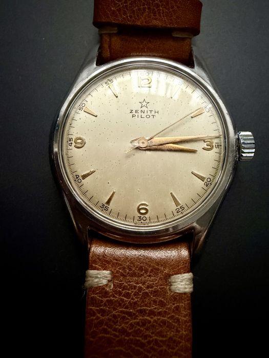 Ceas Zenith Pilot full set Acte-Cutie. Anul 1948