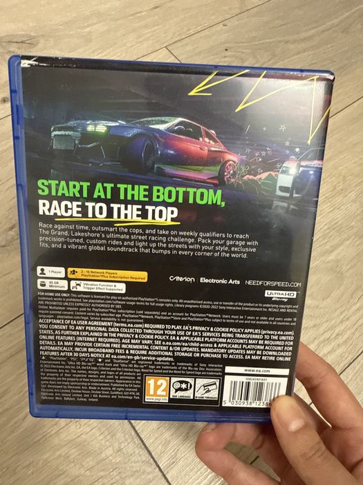 Need for speed ps5 диск