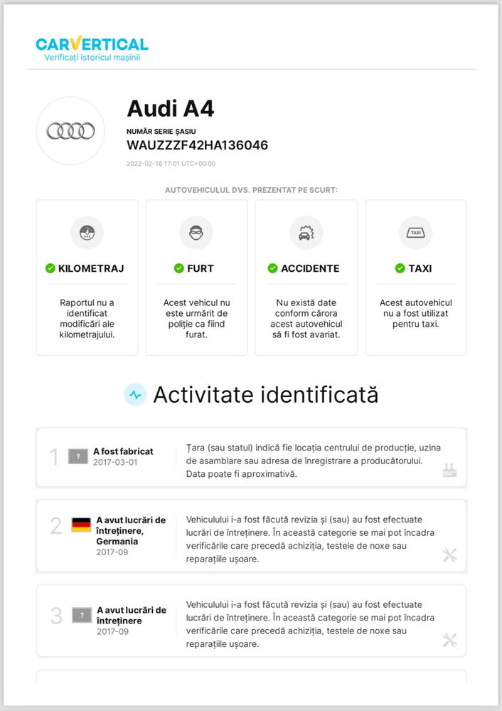 Audi A4 B9 2.0 TDI ultra 150cp