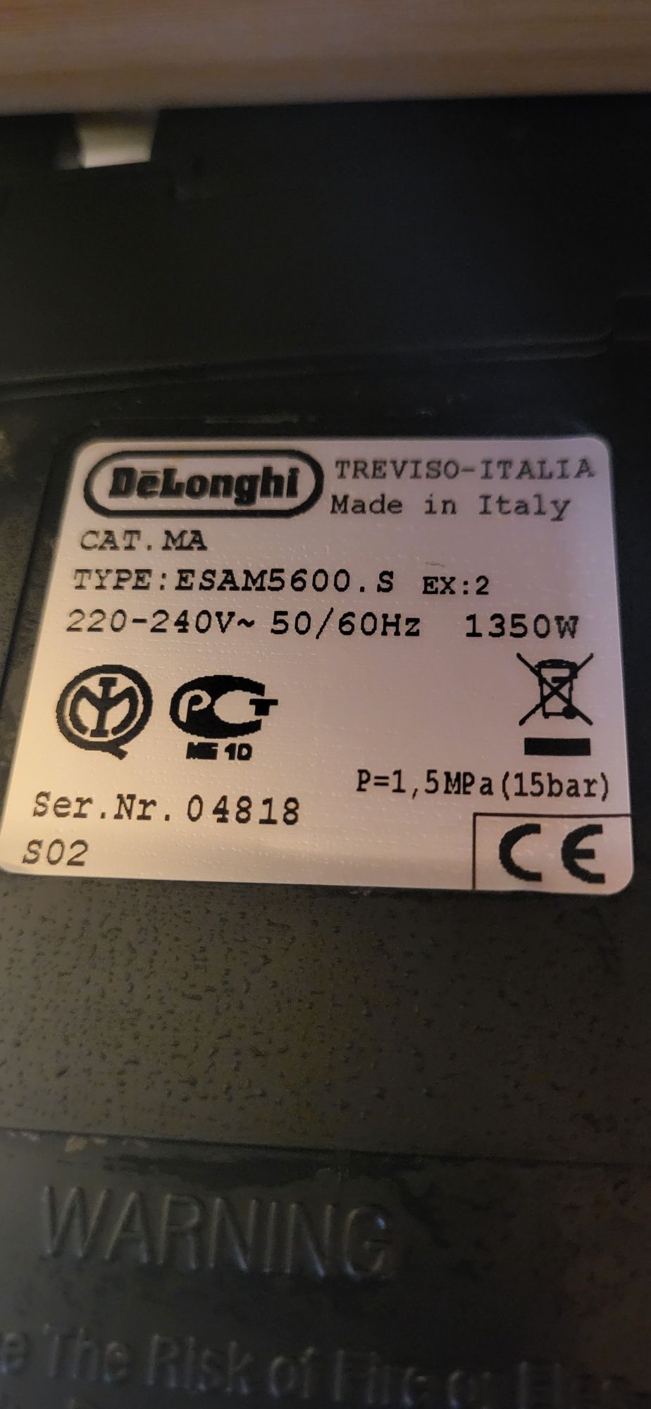 Delonghi PERFECTA Graphic Touch пълен автомат  !
Продавам упот