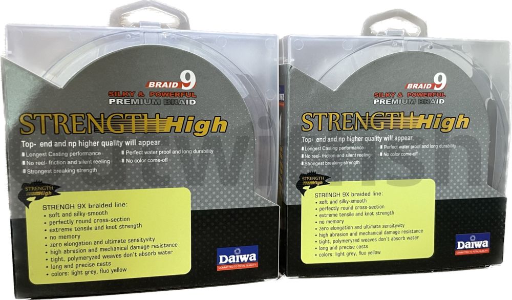 Плетено влакно Daiwa Strength Braid 9 Multi Color 300m
