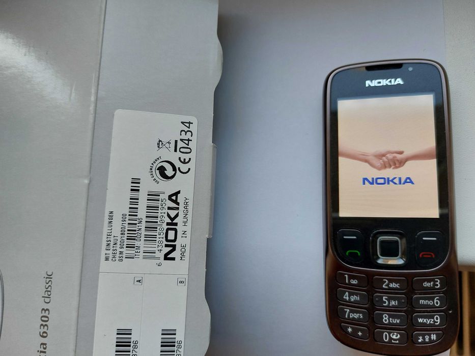 Nokia 6303 orig Ungaria decodat doar 2 ore vorbit la cutie cu accesori