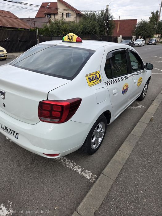 Vand Autorizatie taxi Floresti , Dacia Logan 2019 1.5 diesel