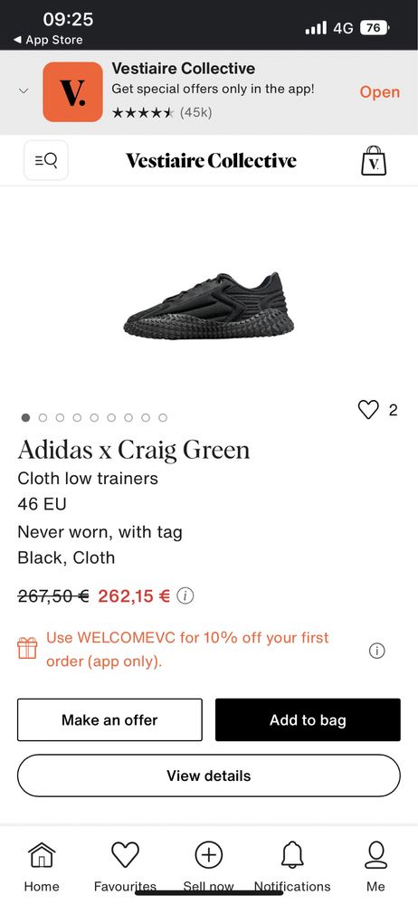 Vand Adidas x Craig Green