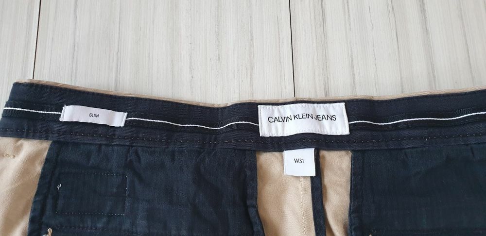Calvin Klein Slim Fit  Cotton  / 31 ОРИГИНАЛ! Мъжки Къси Панталони!