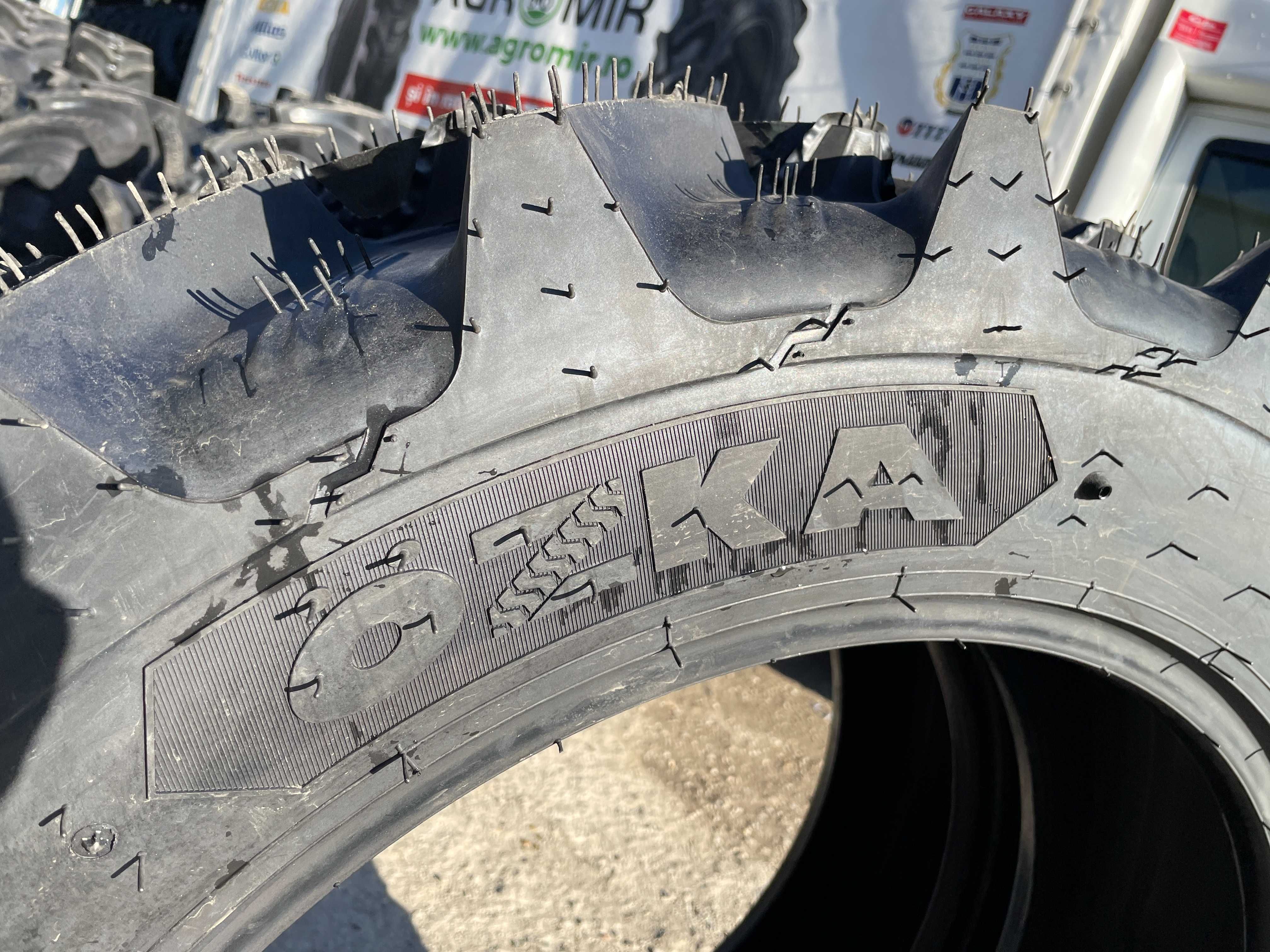 Marca OZKA anvelope 250/85R24 noi radiale pentru tractor fata