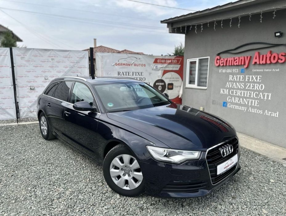Audi A6 RATE/GARANTIE2.0diesel 190cp 2015 automat xenon piele FULL km reali