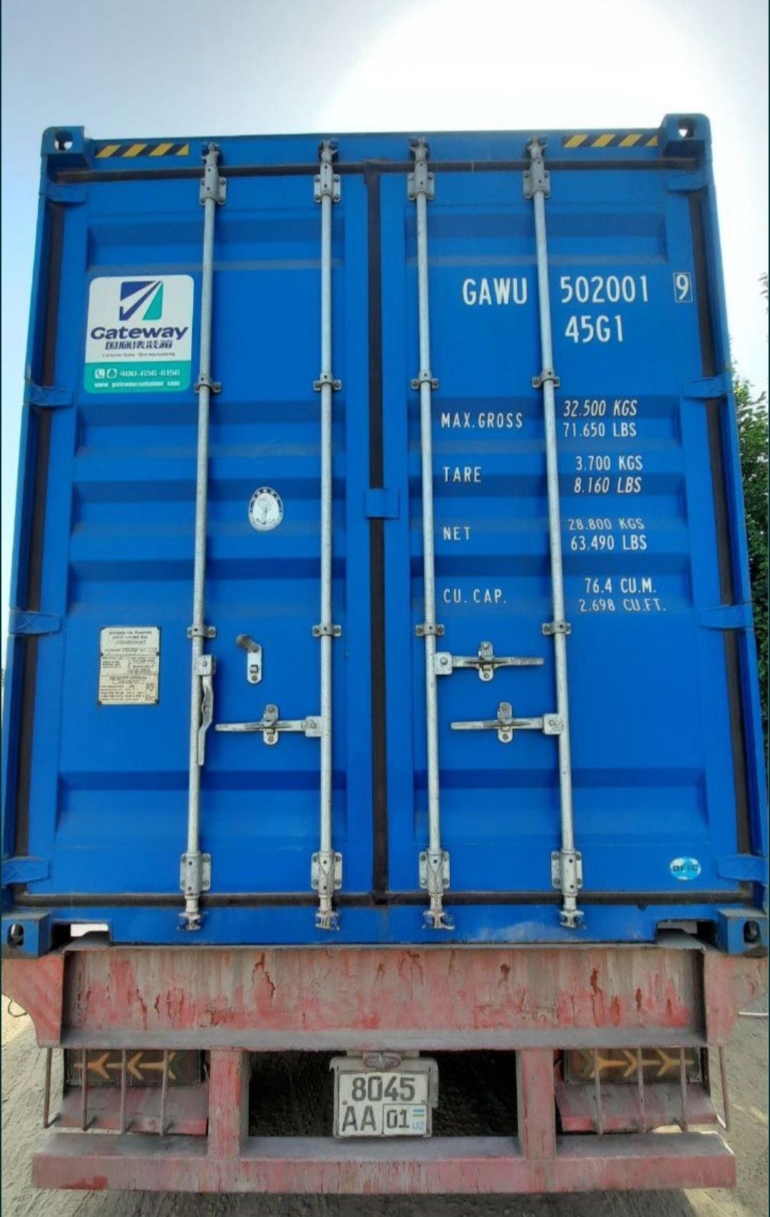 Kontener sotiladi