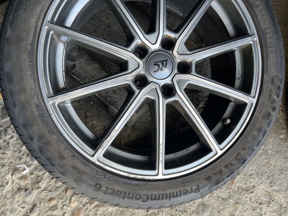 4 jante aliaj 19 inch Mercedes/Audi/Vw+anv vara 245/45/19 Continental!
